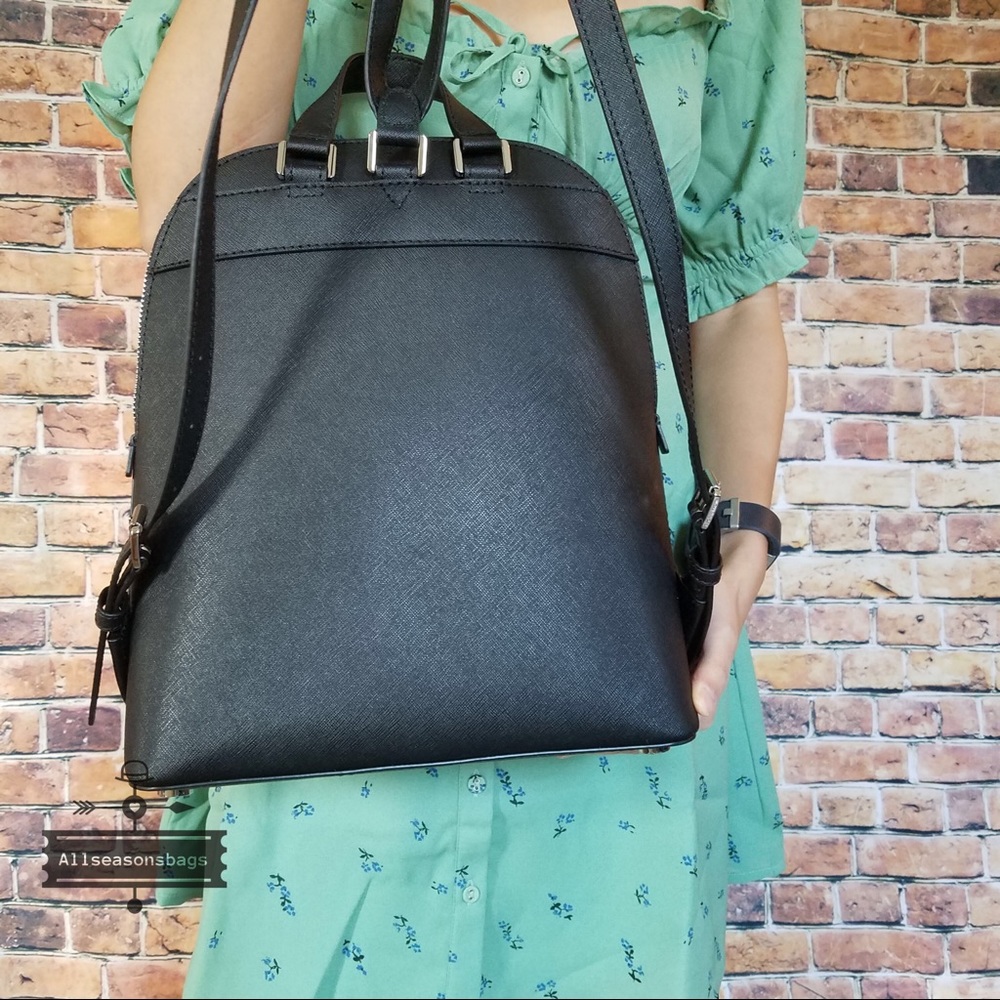 Michael Kors Large Emmy Backpack floral leather - Picture 5 of 8
